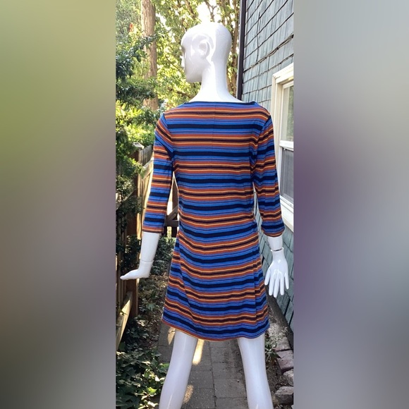 Patagonia medium striped cotton/tercel blend dress. Med. - Picture 3 of 8